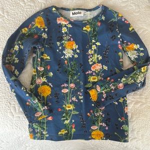Adorable Flower MOLO shirt 122cm size 6